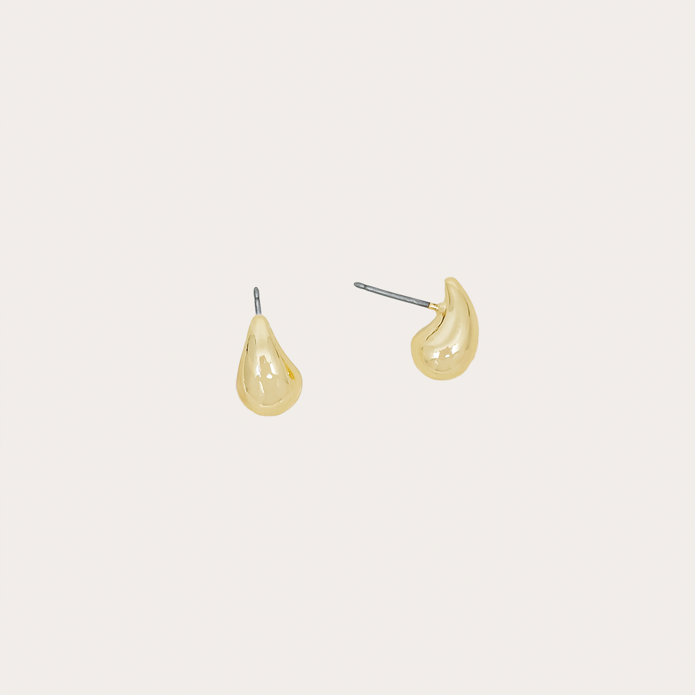 Mini Teardrop Stud Earrings