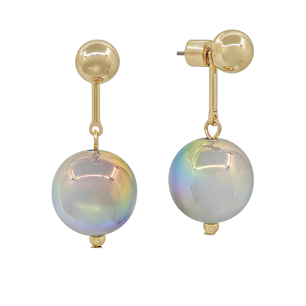 Candy Bead Drop Earrings