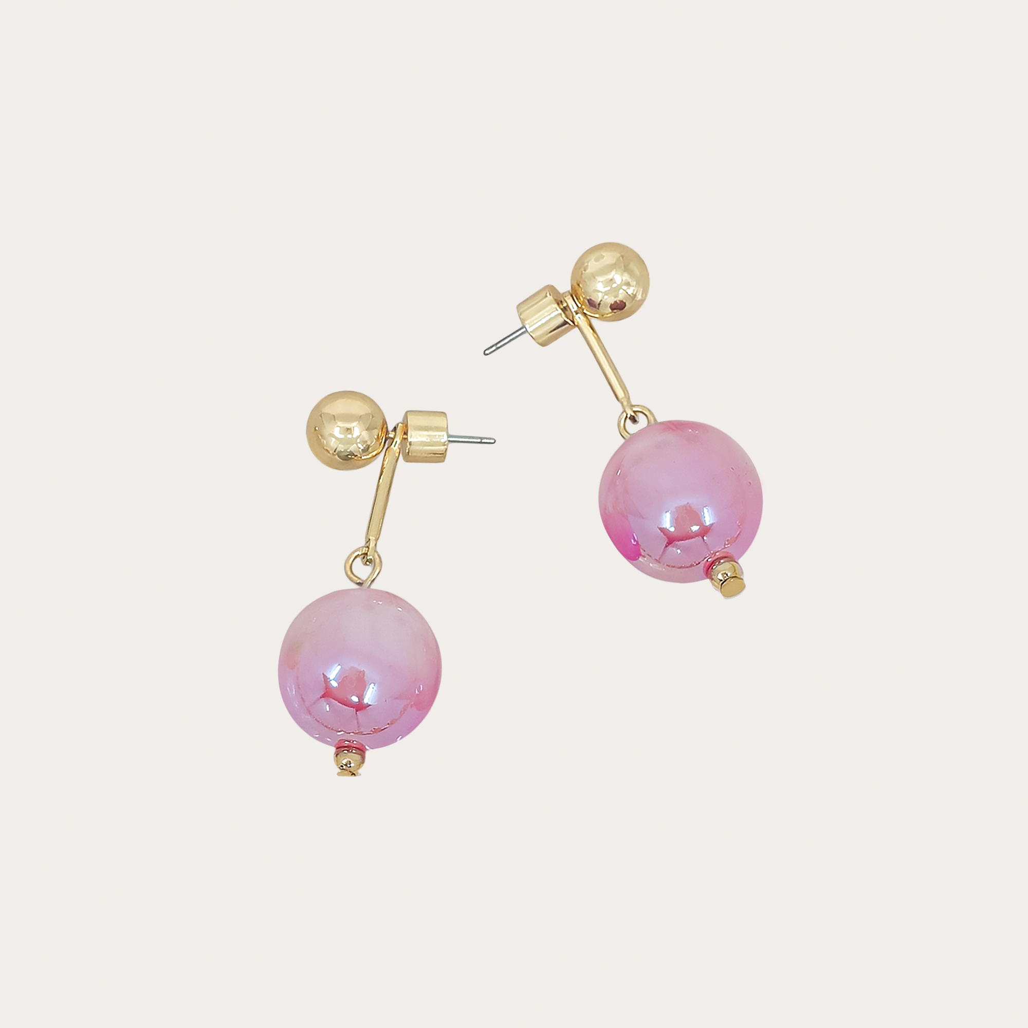 Candy Bead Drop Earrings