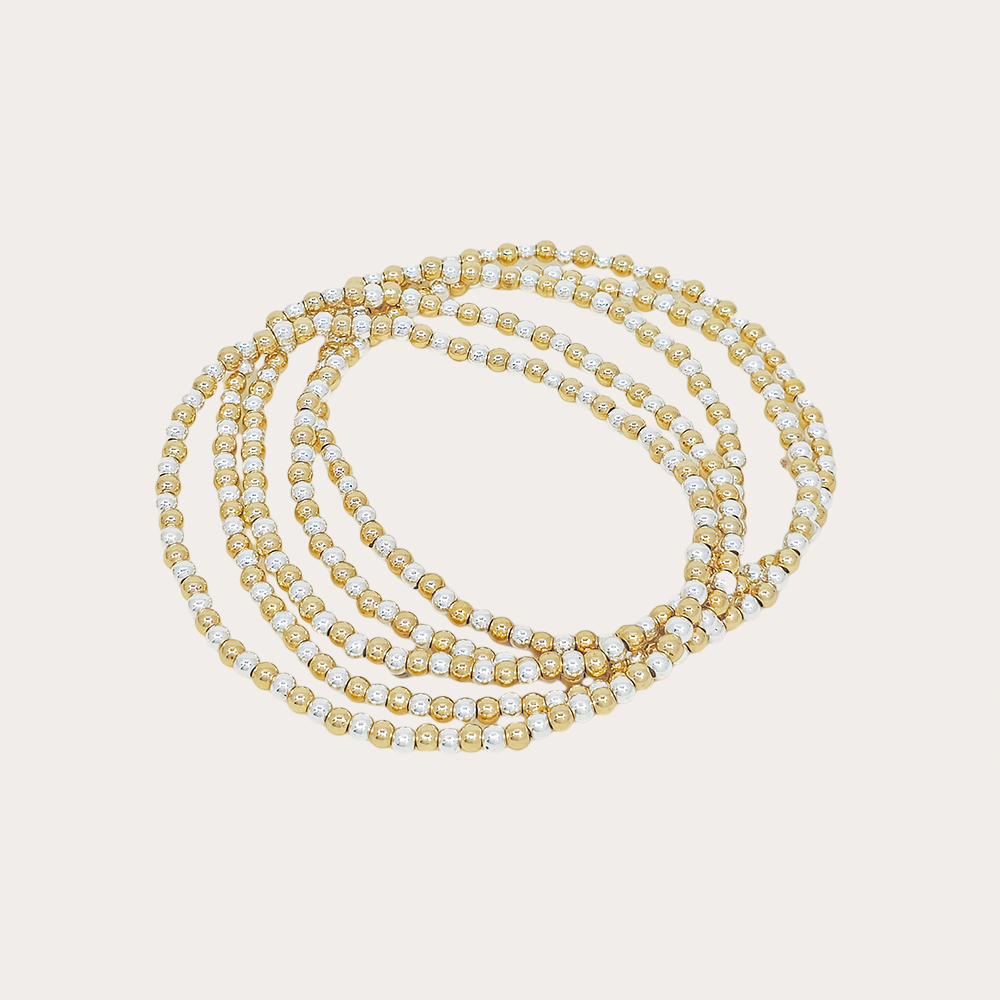 Stretch Beaded Bracelet Set of 5