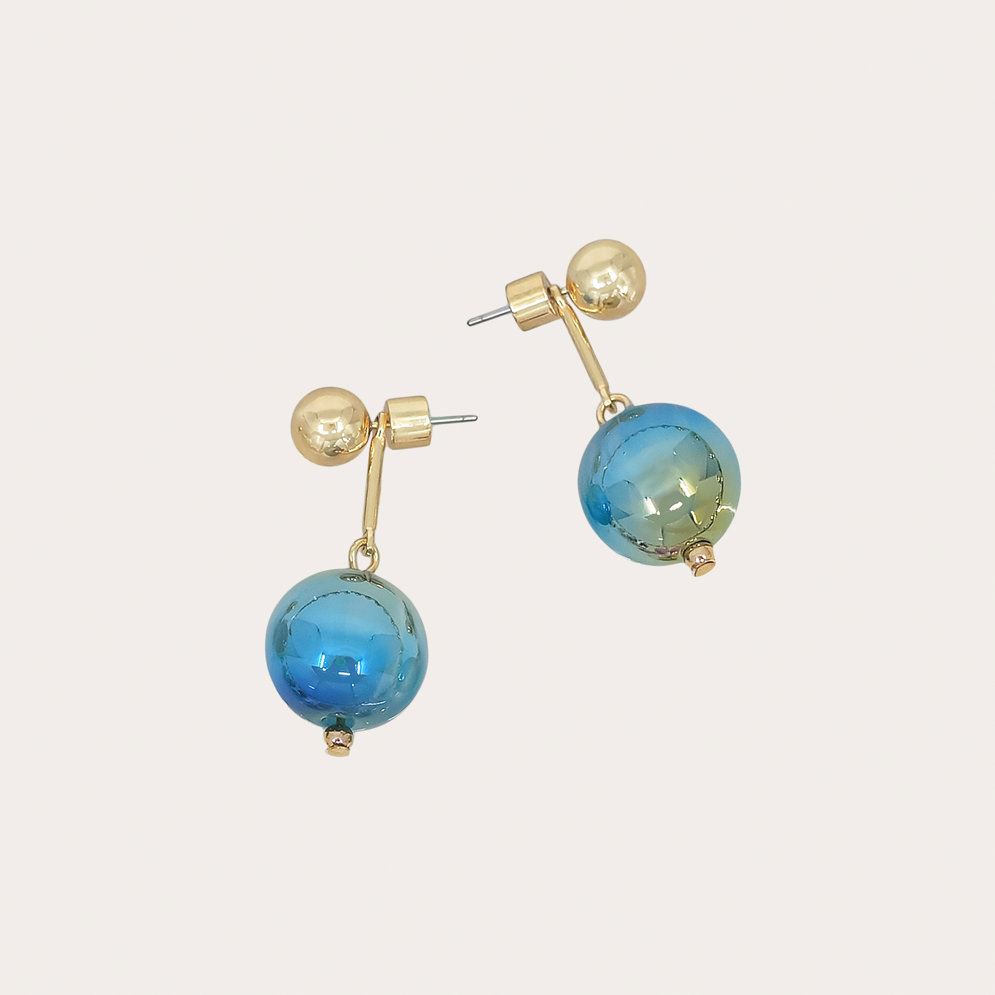 Candy Bead Drop Earrings