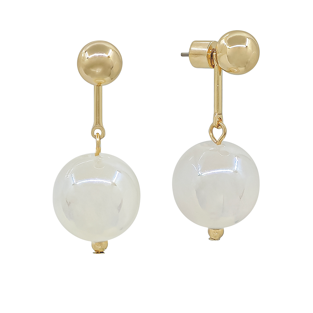 Candy Bead Drop Earrings