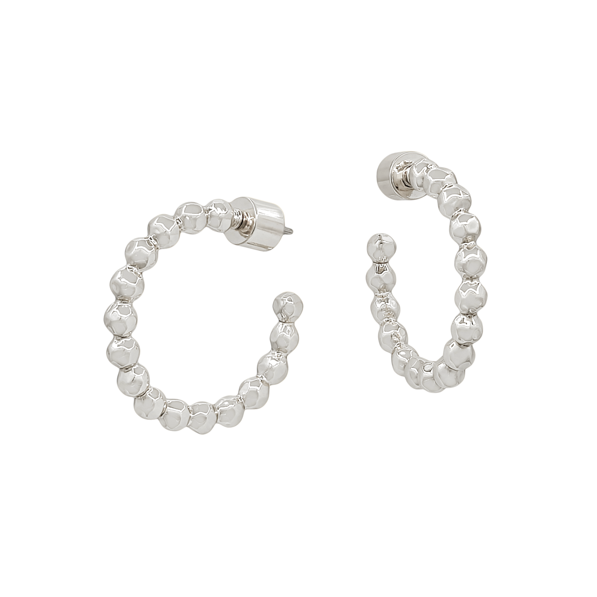 Beaded Hoop Earrings